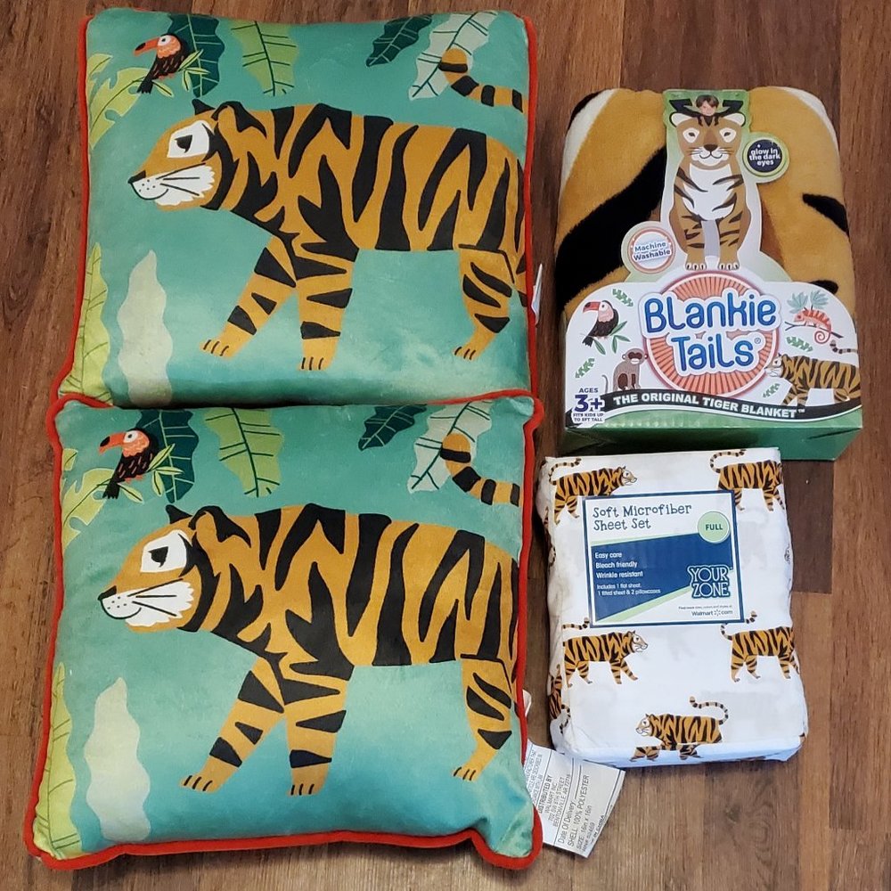 Tiger Bedding Bundle for Kids